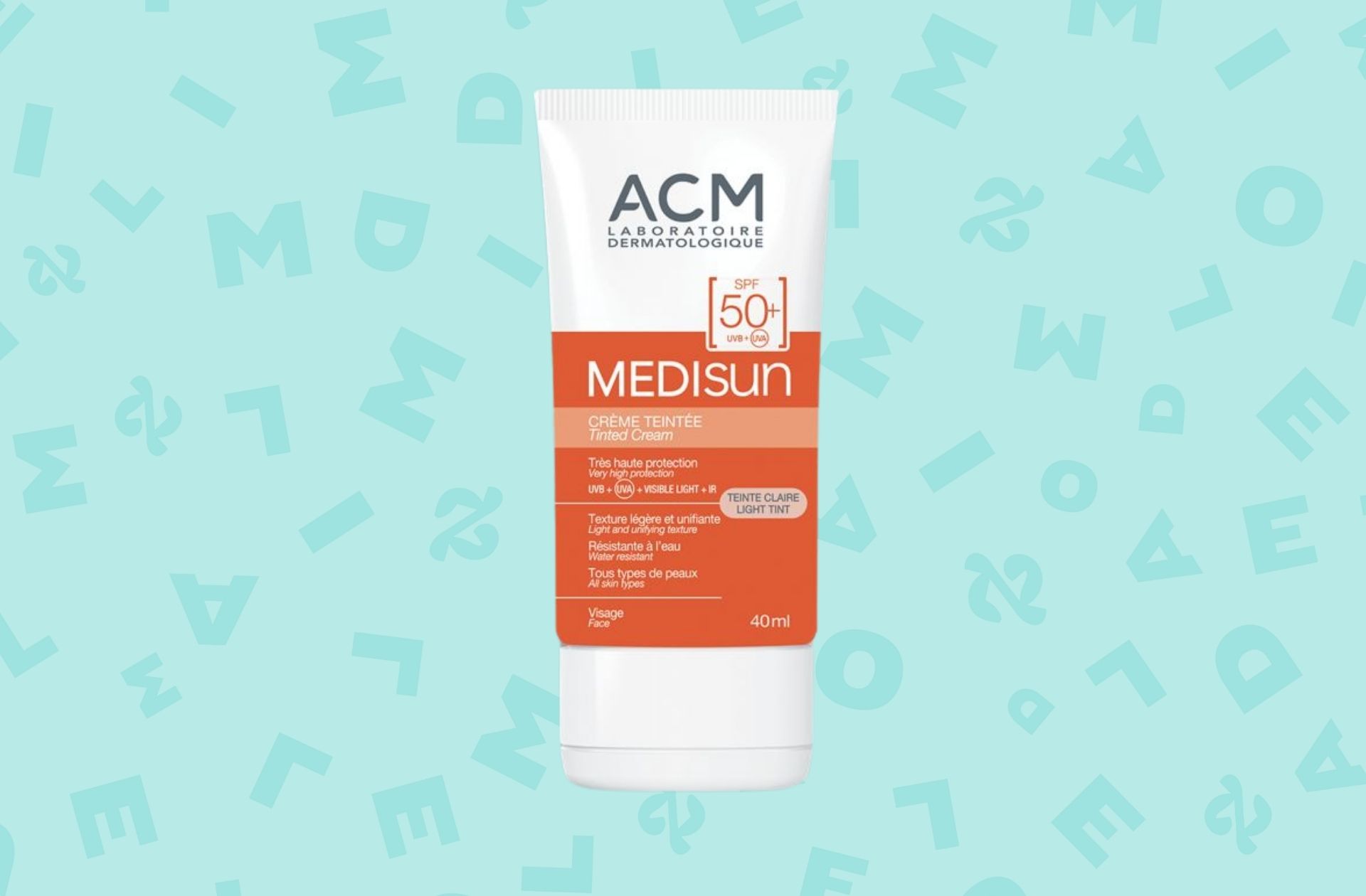 Crème Medisun SPF50+ — ACM — 9,90€ les 40ml