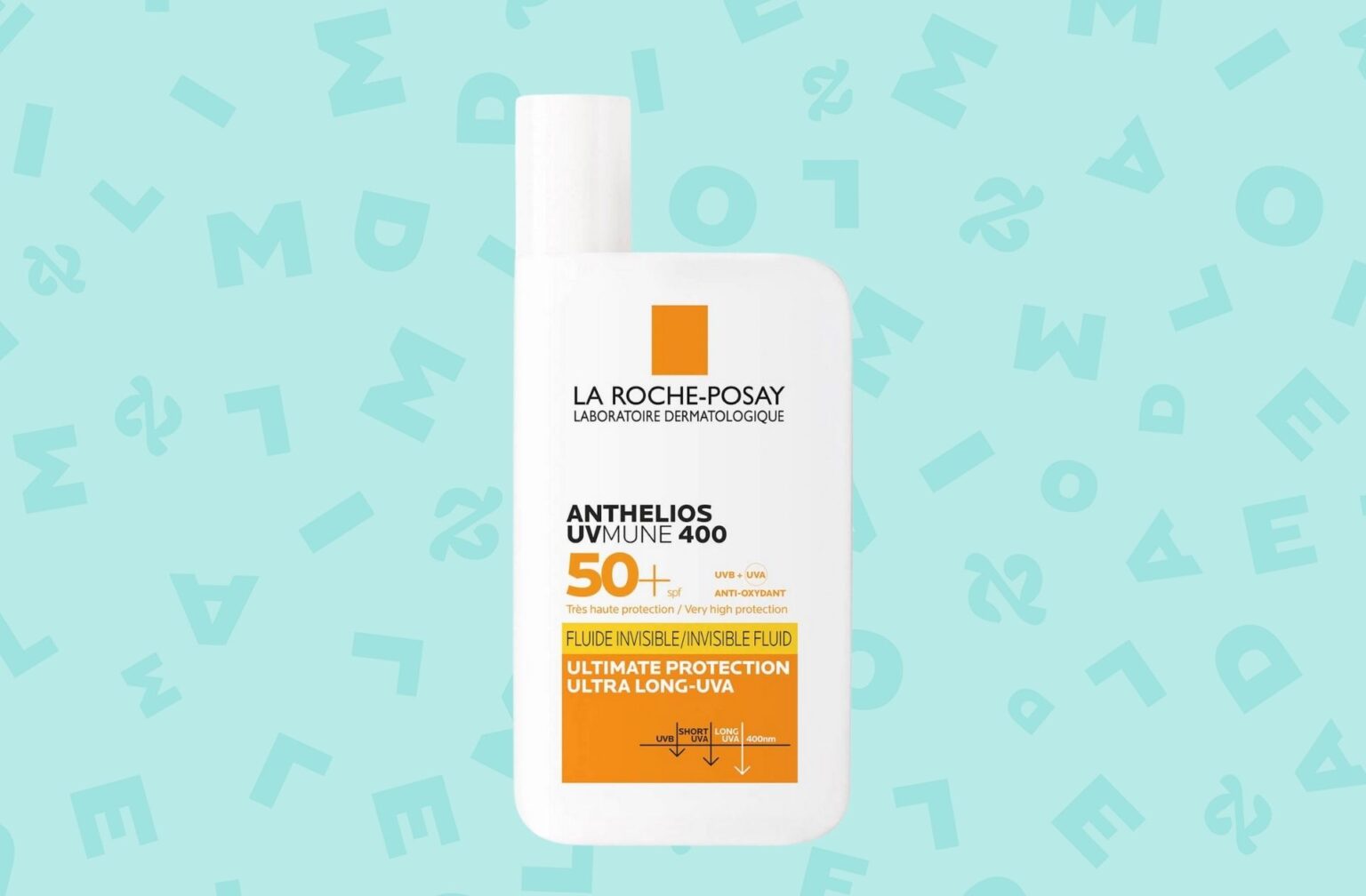 Fluide invisible Anthelios UVmune 400 SPF50+ — La Roche-Posay — 19,50€ les 50ml. Fluide invisible Anthelios UVmune 400 SPF50+ — La Roche-Posay — 19,50€ les 50ml.