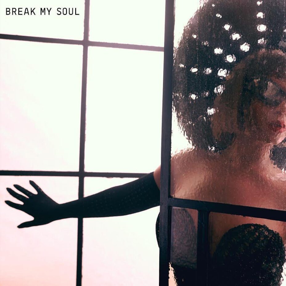 La pochette du single BREAK MY SOUL de Beyoncé, premier extrait de son album à paraître Renaissance.