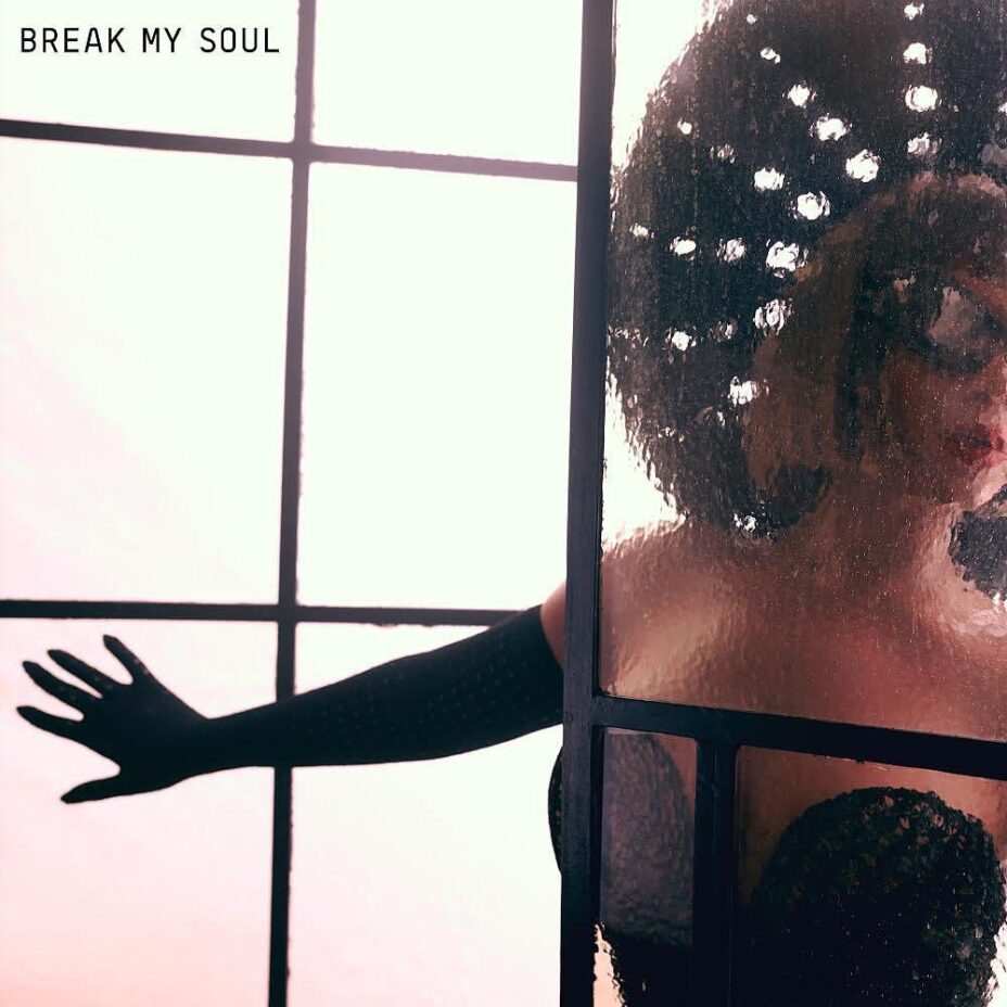 La pochette du single BREAK MY SOUL de Beyoncé, premier extrait de son album à paraître Renaissance. La pochette du single BREAK MY SOUL de Beyoncé, premier extrait de son album à paraître Renaissance.