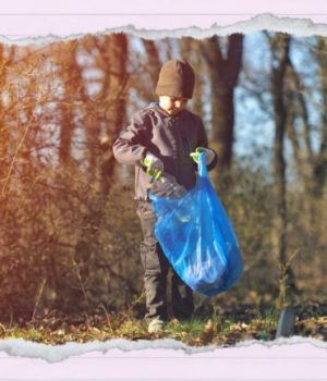 enfant-ramasse-déchets