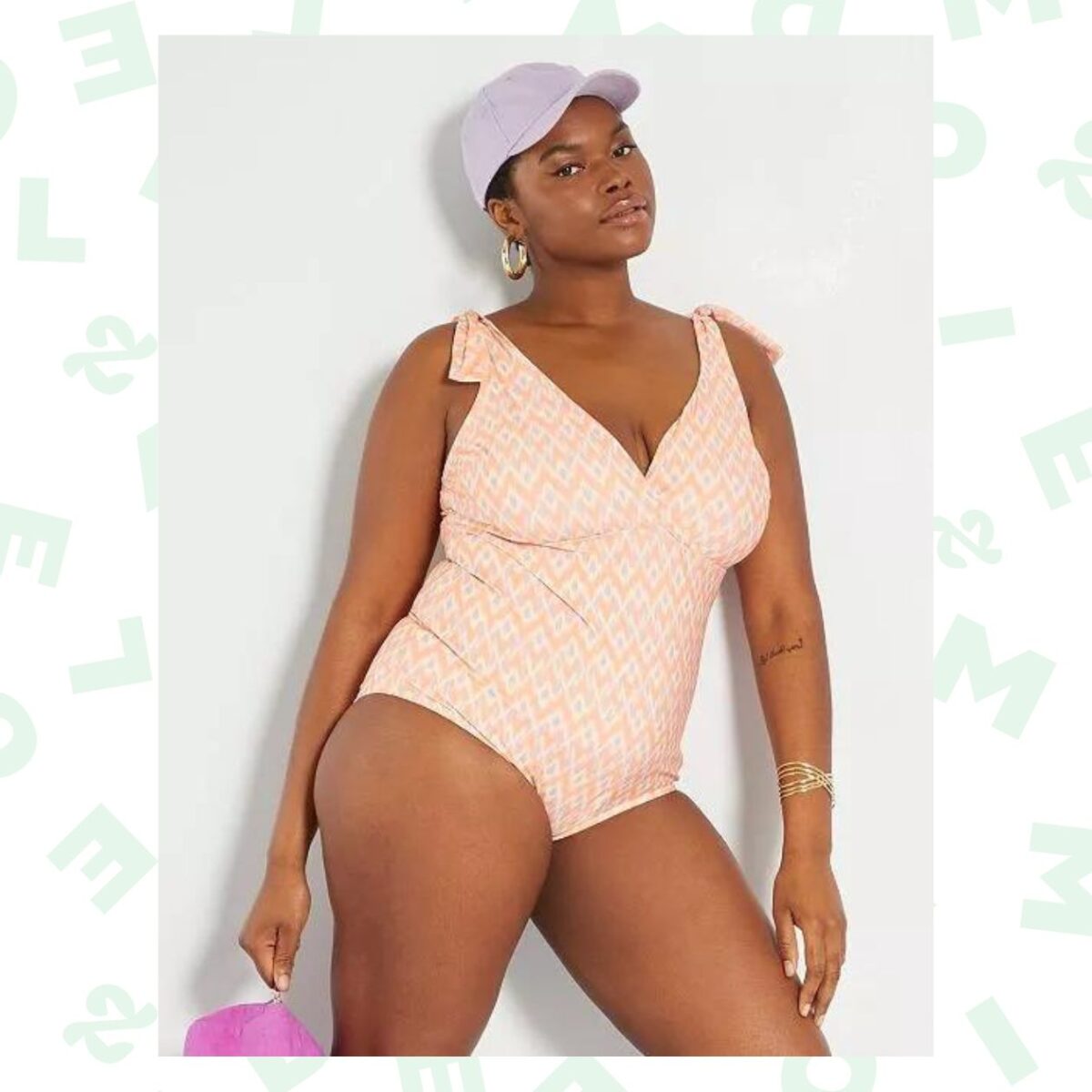 Maillot de bain une pièce imprimé rose Kiabi Maillot de bain une pièce imprimé rose Kiabi
