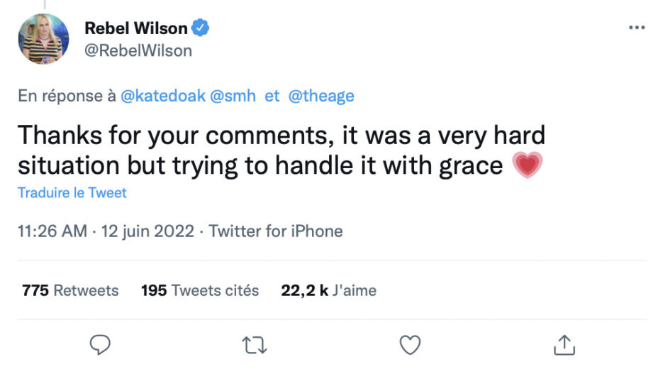 tweet rebel wilson outing tweet rebel wilson outing