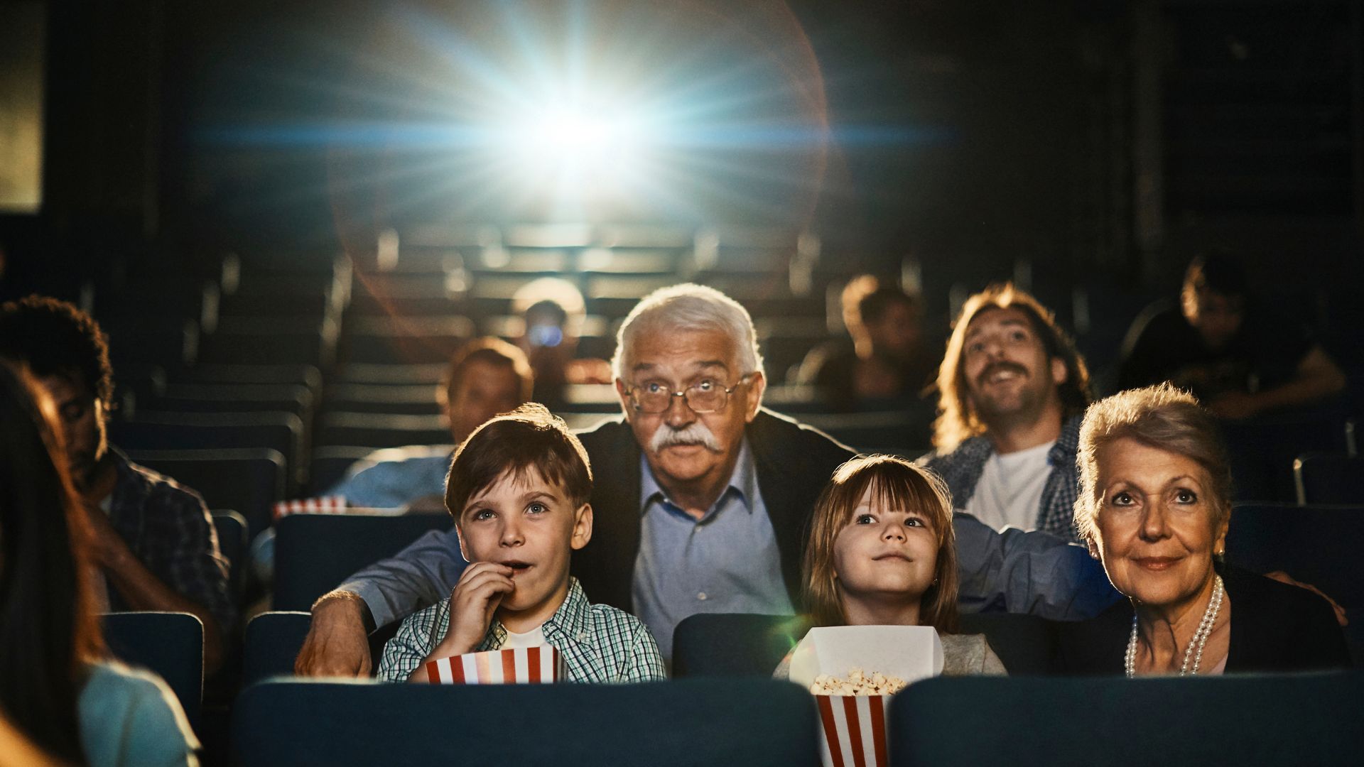 Famille au cinéma 