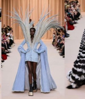 Défilé Jean Paul Gaultier haute couture automne-hiver 2022-2023 par Olivier Rousteing