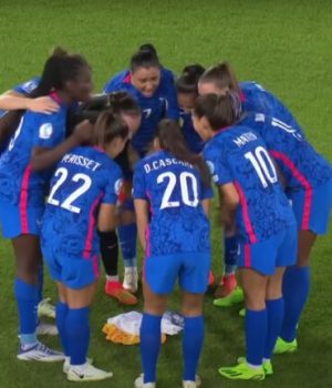 Capture d'ecran Youtube / FFF tv Euro 2022 : France-Pays-Bas (1-0), le résumé