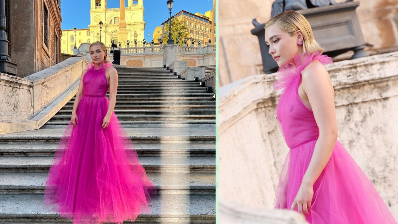 Florence Pugh répond à ses détracteurs qui lui reprochent d’assumer ses petits seins Florence Pugh répond à ses détracteurs qui lui reprochent d’assumer ses petits seins