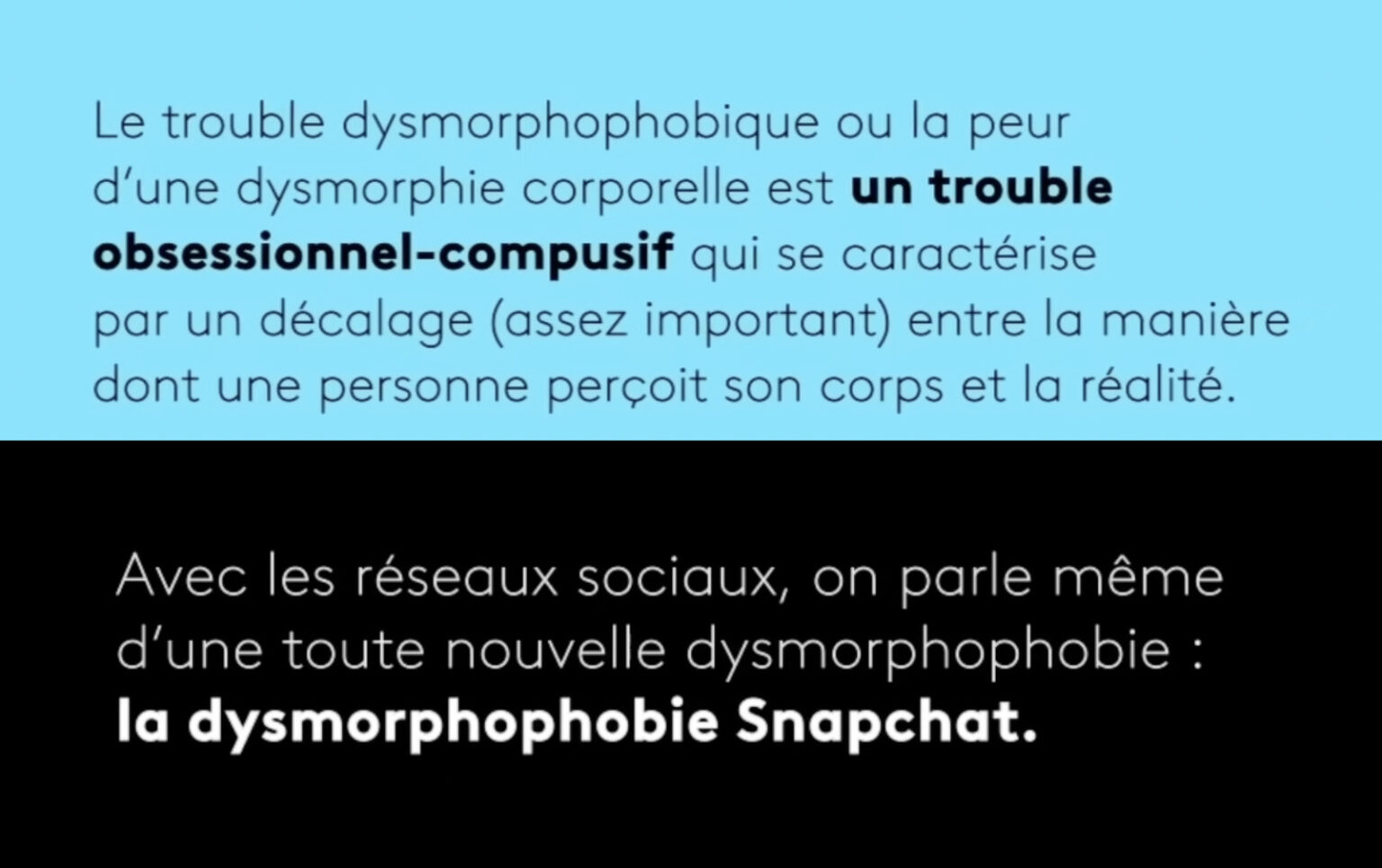 Le documentaire Ça Rec de France TV Slash sur la dysmorphophobie Snap