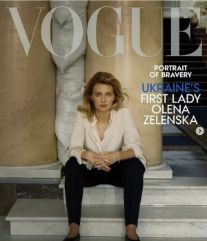 Pourquoi la couverture de Vogue d’Olena Zelenska, première dame ukrainienne, fait polémique
