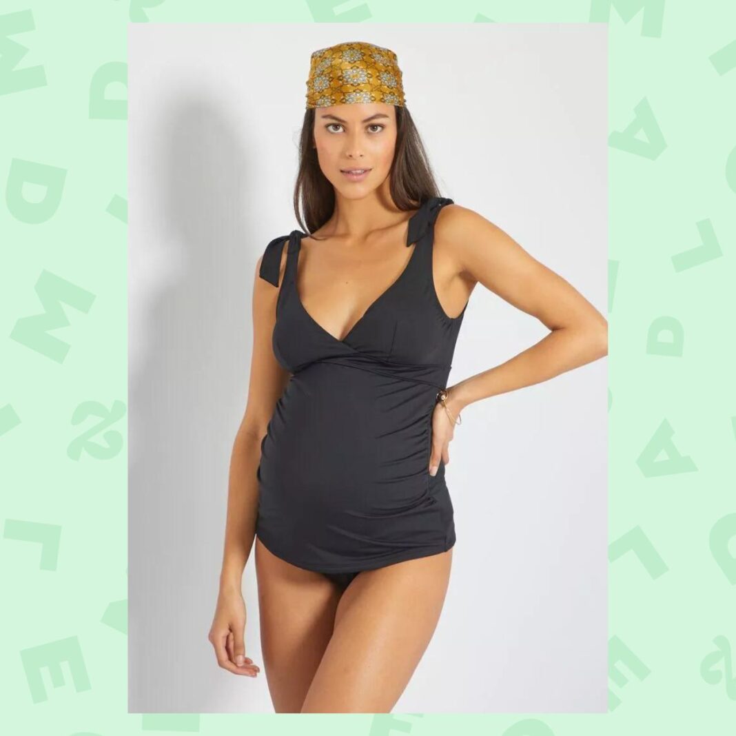 Maillot de bain maternité — Kiabi — 22€. Maillot de bain maternité — Kiabi — 22€.