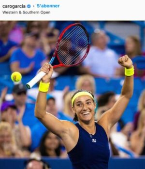 Caroline Garcia remporte le tournois de Cincinnati