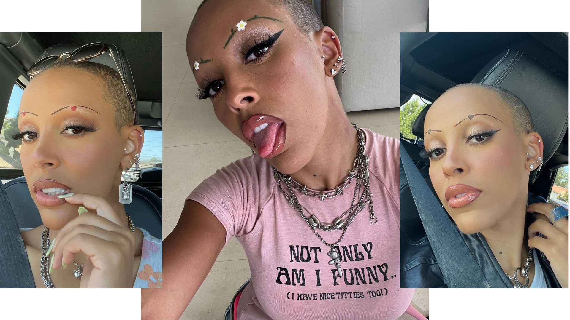 Doja Cat se rase les cheveux et les sourcils, n'en déplaisent aux haters Doja Cat se rase les cheveux et les sourcils, n'en déplaisent aux haters