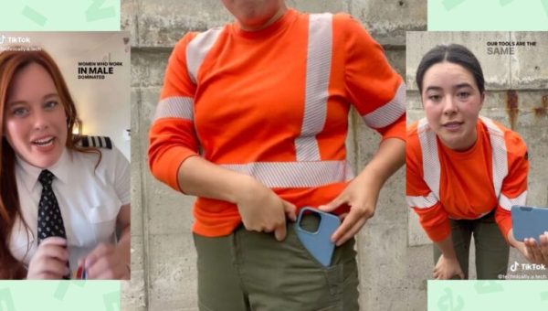 Même les vêtements de chantier des femmes manquent de poches