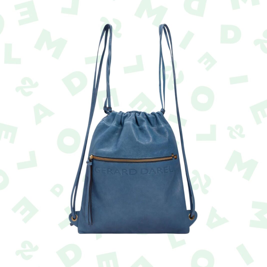 Sac à dos en cuir Gerard Darel Sac à dos en cuir Gerard Darel
