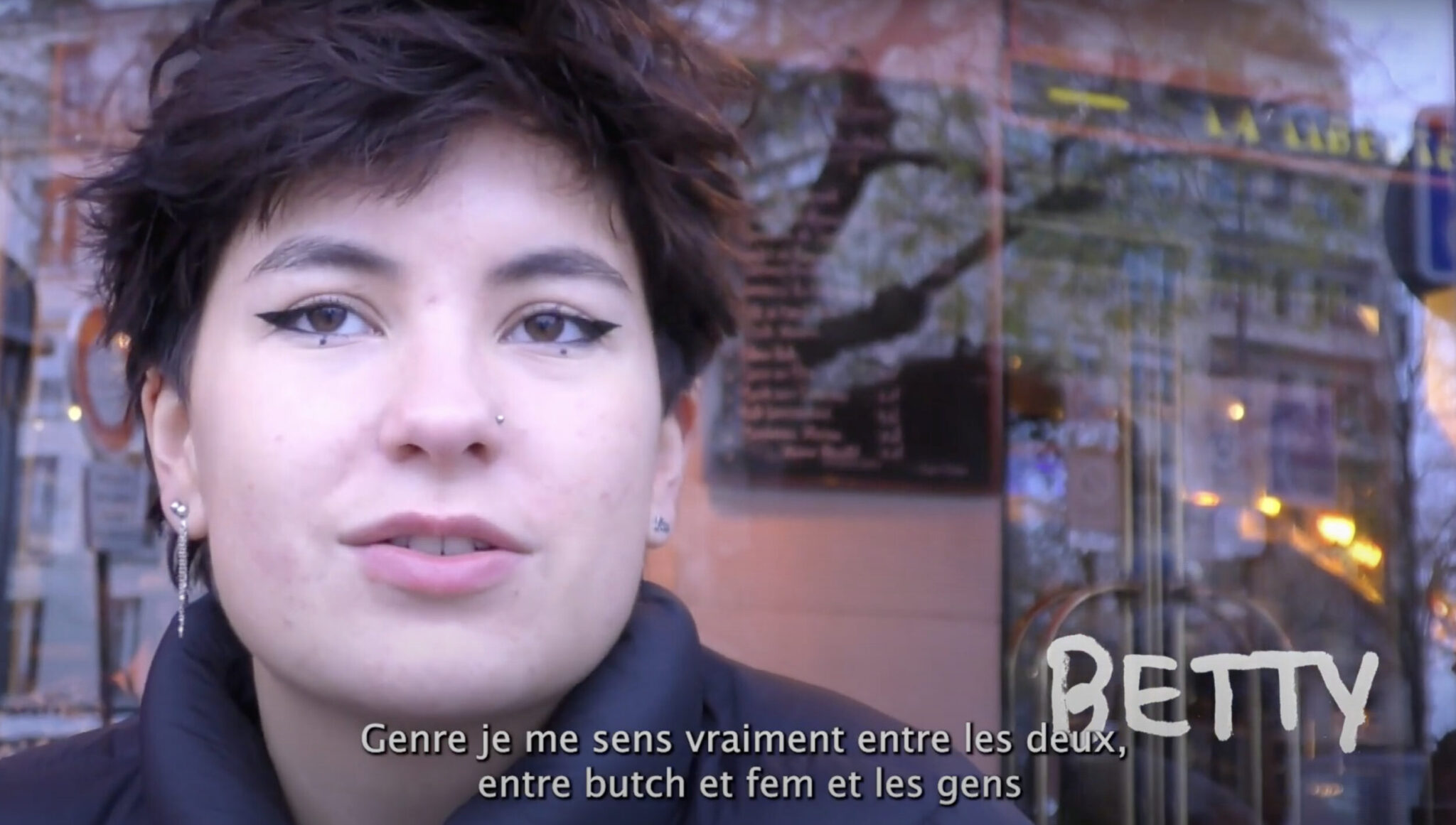 Betty dans le documentaire Habiter la marge Betty dans le documentaire Habiter la marge