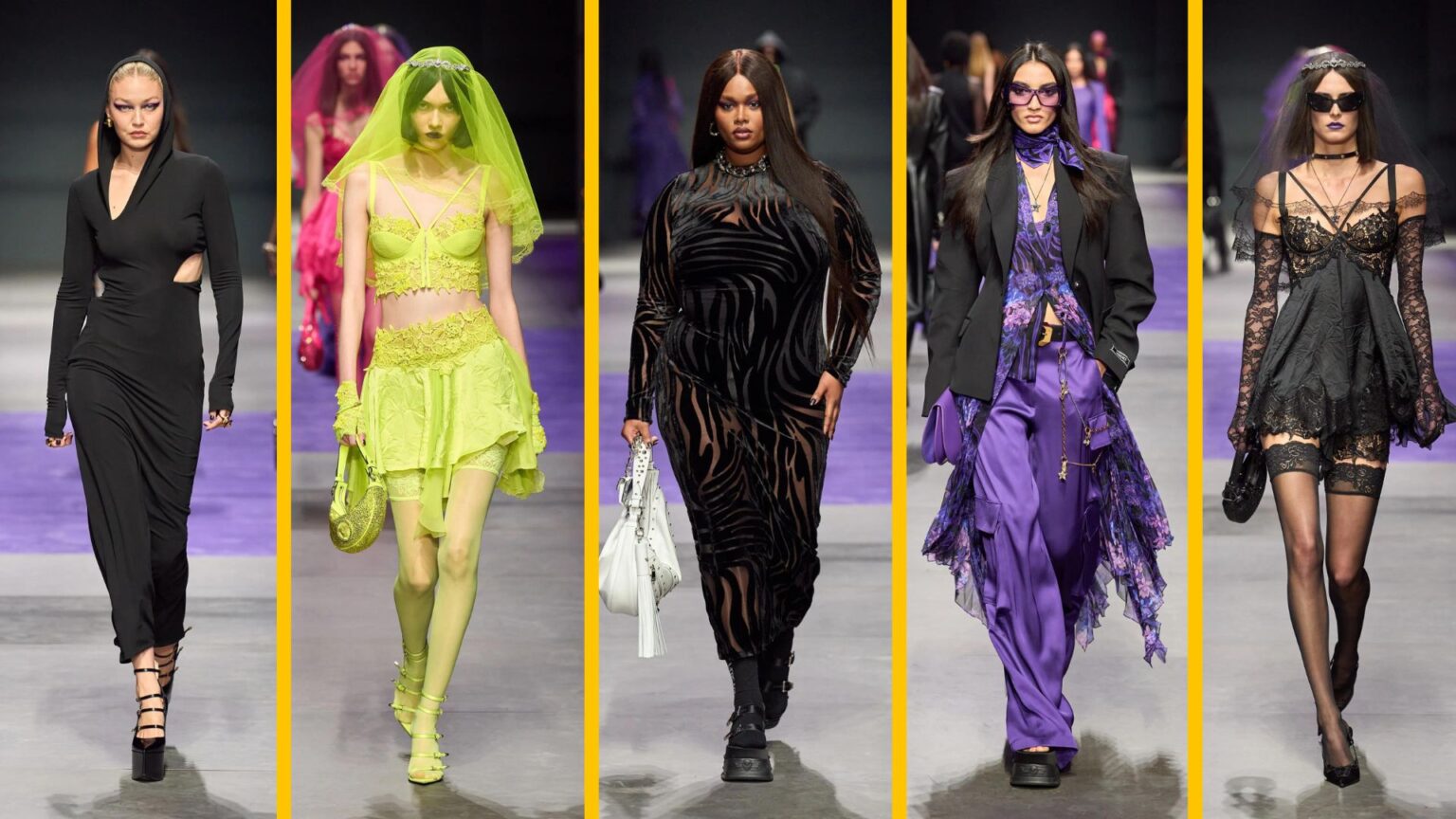 Défilé Versace printemps-été 2023 Défilé Versace printemps-été 2023