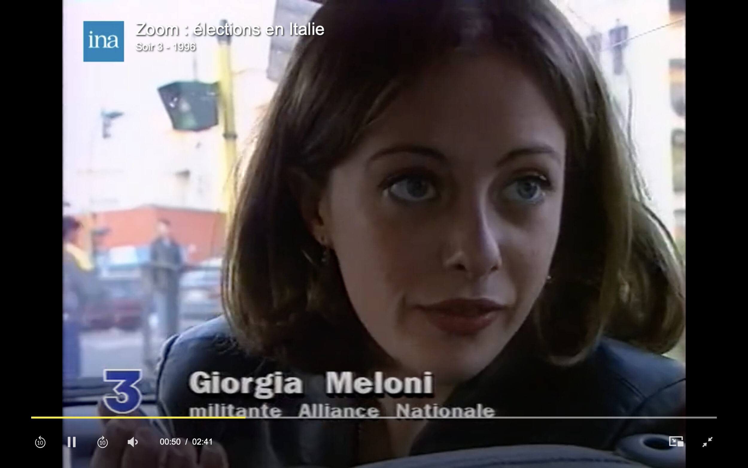 giorgia meloni archives ina 1996 giorgia meloni archives ina 1996