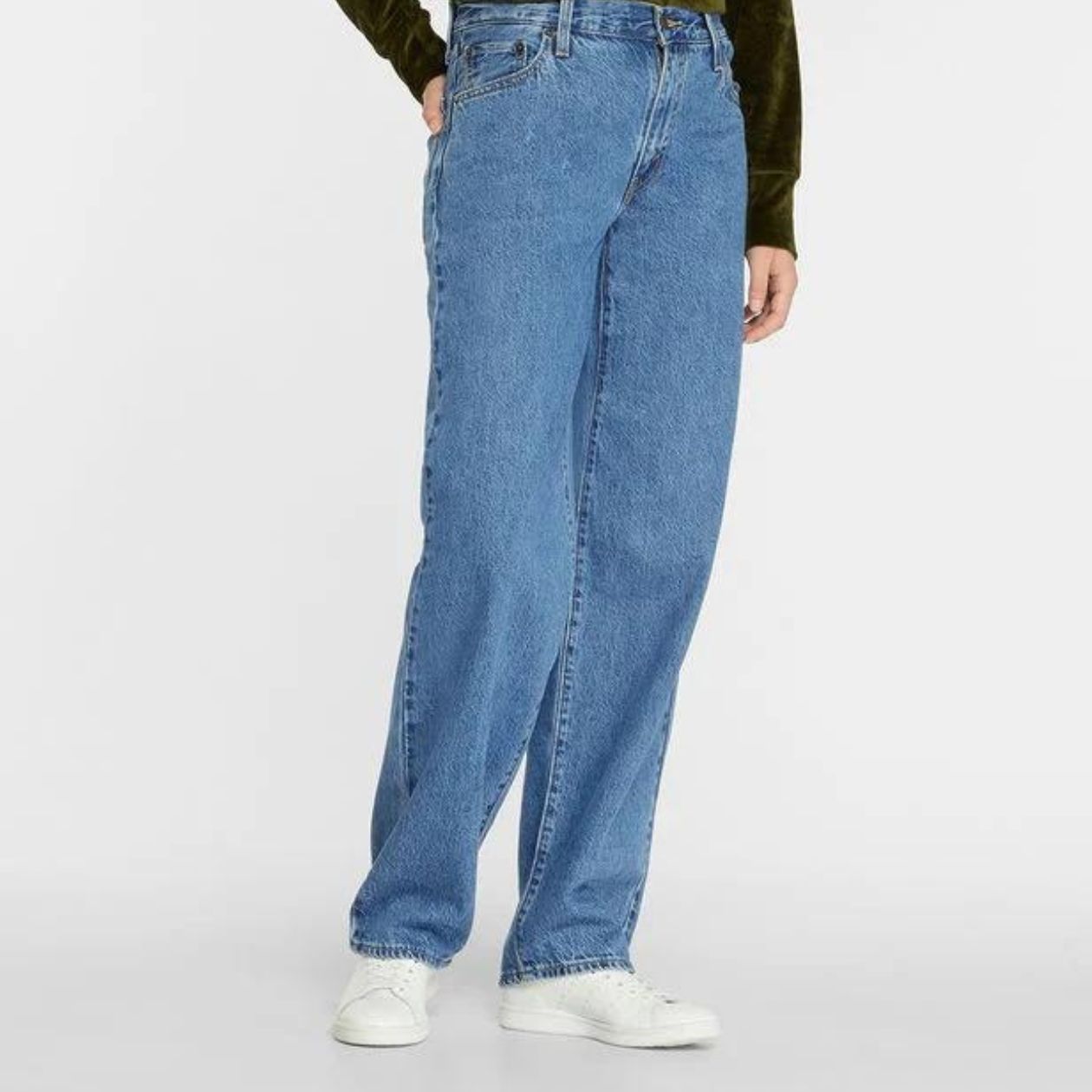 LEVI'S - Loose dad jeans in cotton blend