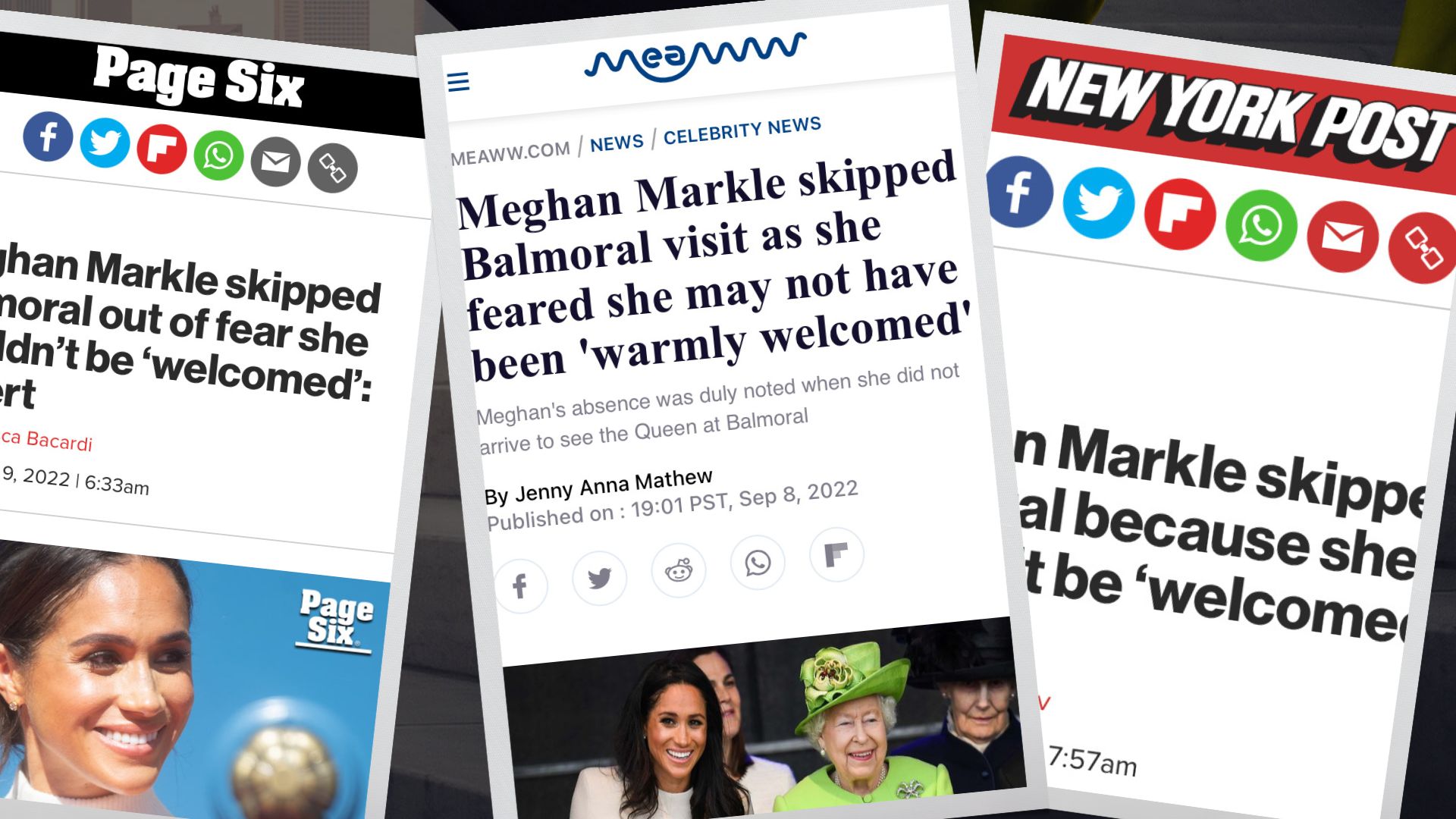 meghan markle skipped balmoral