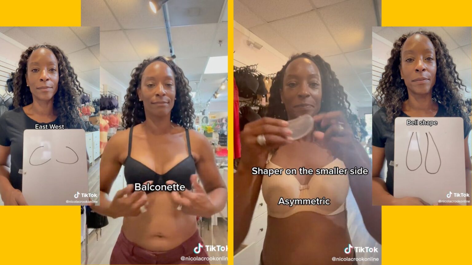 Quel type de soutien-gorge pour sa forme de poitrine ? Ce TikTok éclaire sans juger Quel type de soutien-gorge pour sa forme de poitrine ? Ce TikTok éclaire sans juger