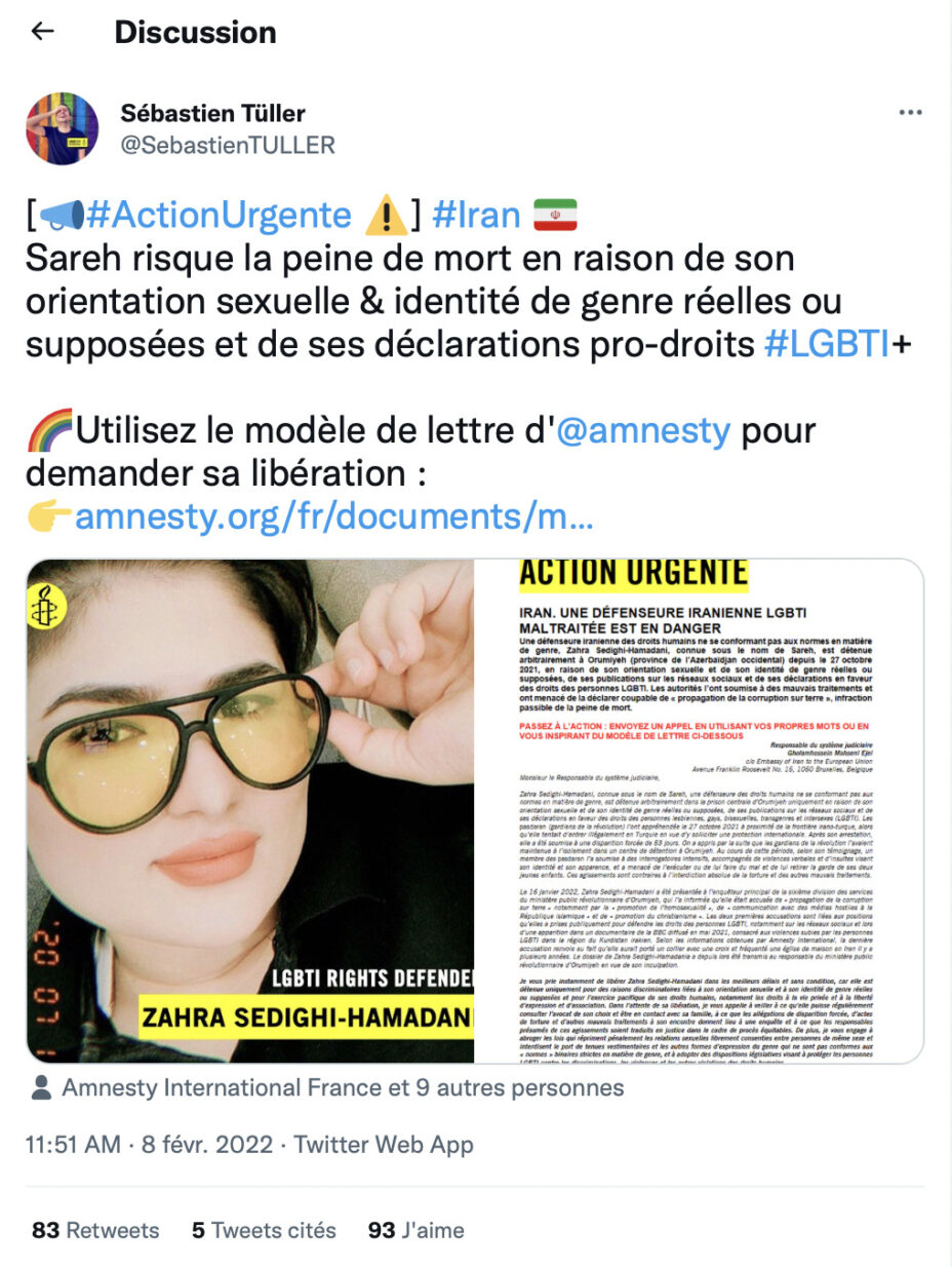 sareh amnesty international twitter sareh amnesty international twitter