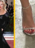 La fille de Kate Moss, Lila, affiche des ongles de pied démesurés, mais parfaitement pédicurés