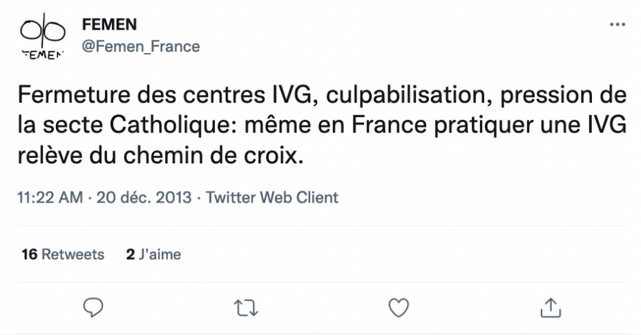 tweet femen tweet femen