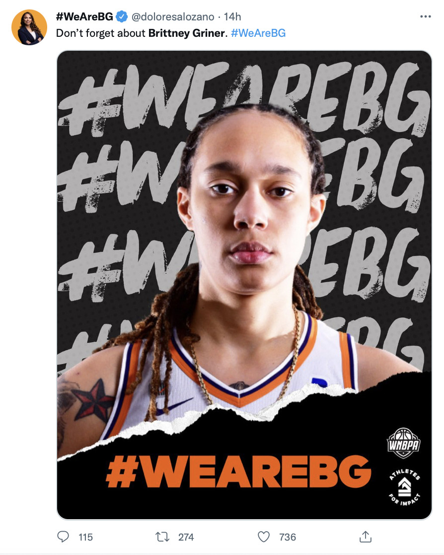 we are bg twitter brittney griner