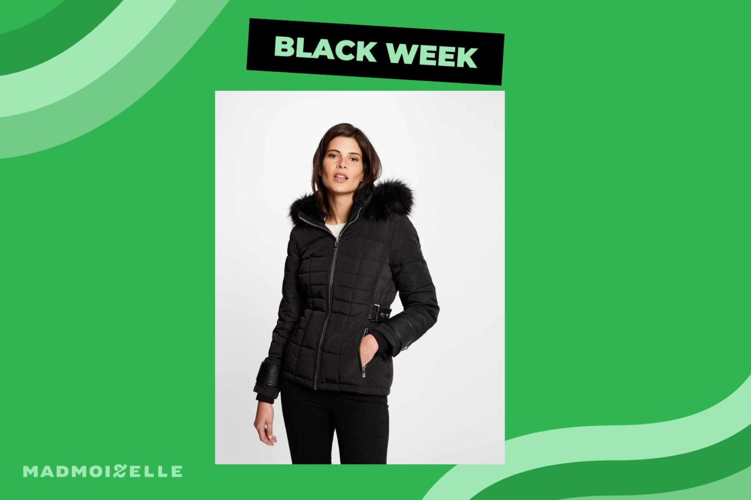 Short down jacket with hood, zip Short down jacket with hood, zip
