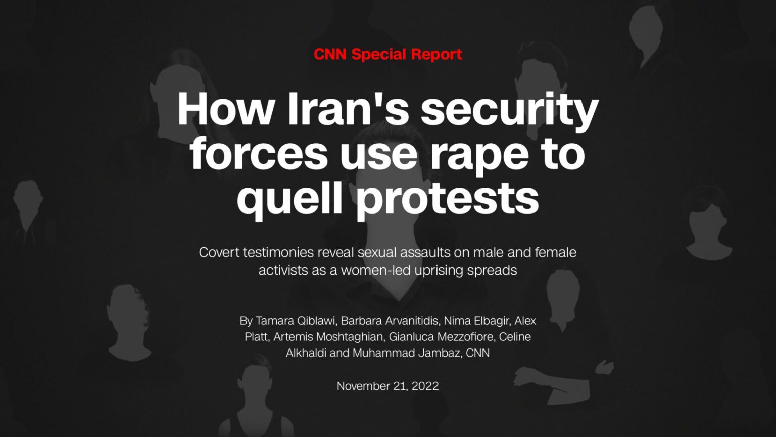 In Iran rape has become a weapon to stifle the mobilization against the regime In Iran rape has become a weapon to stifle the mobilization against the regime