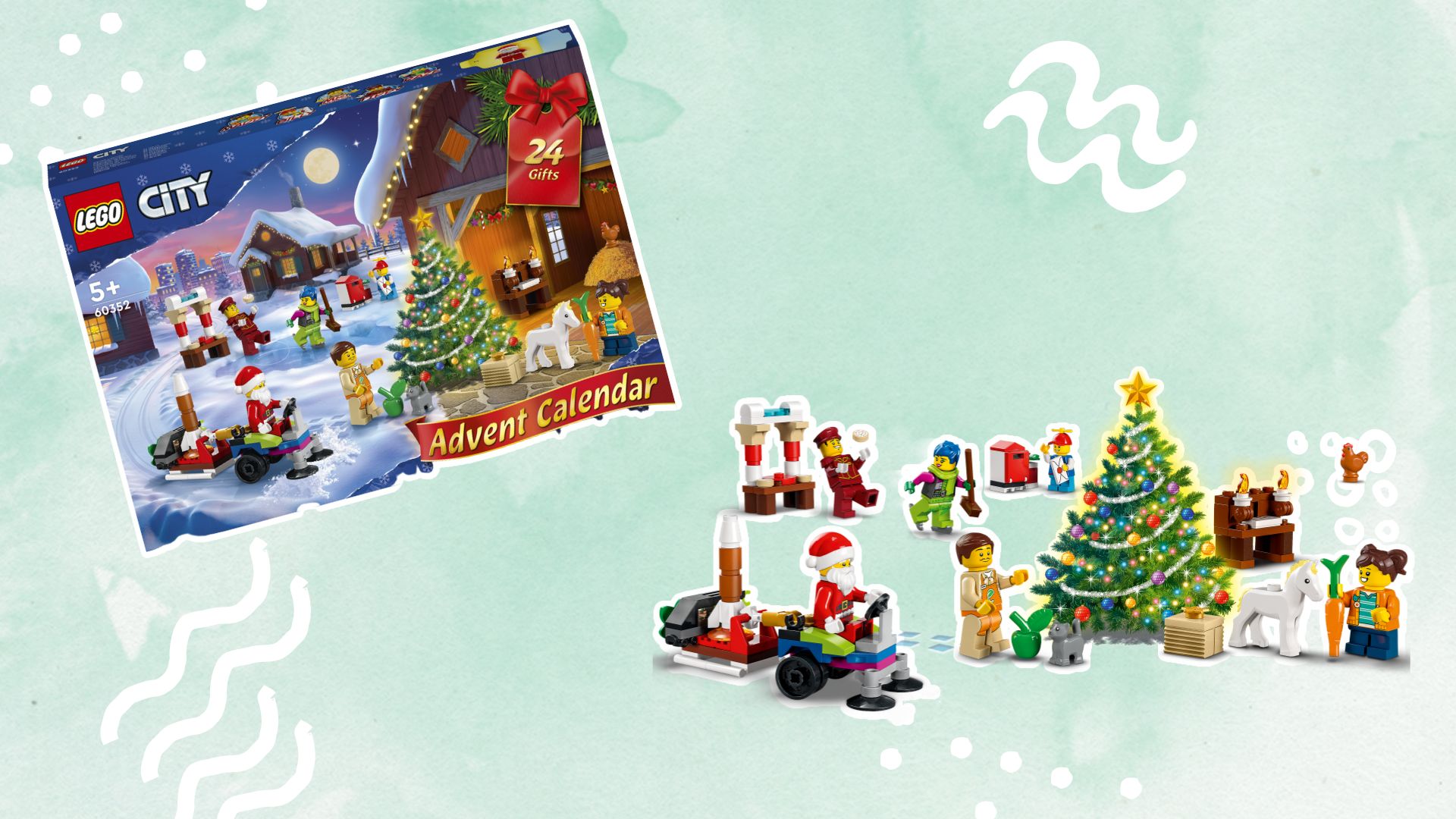 Le calendrier de l’Avent Lego City Le calendrier de l’Avent Lego City