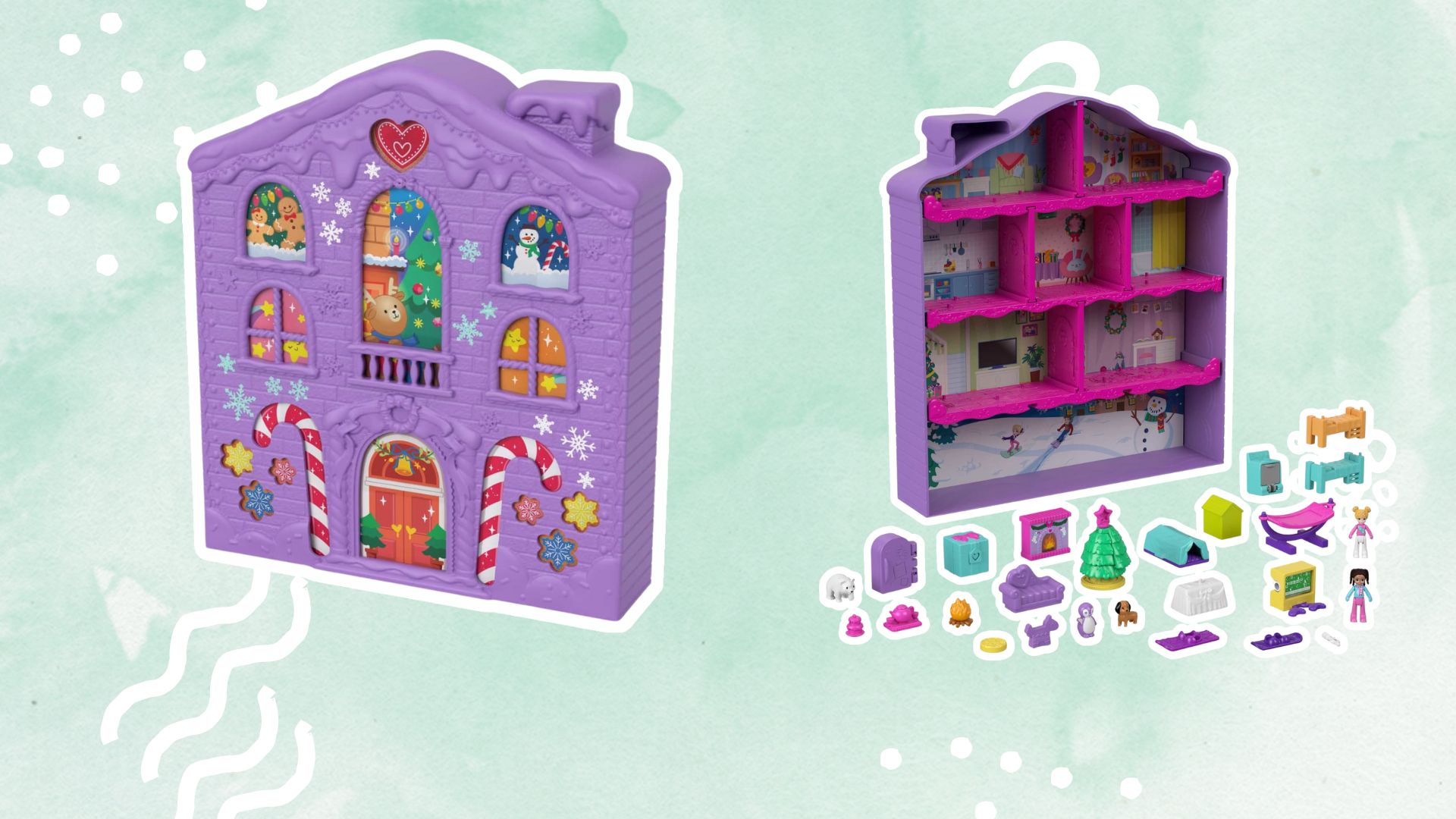 Le calendrier de l’Avent Polly Pocket Le calendrier de l’Avent Polly Pocket