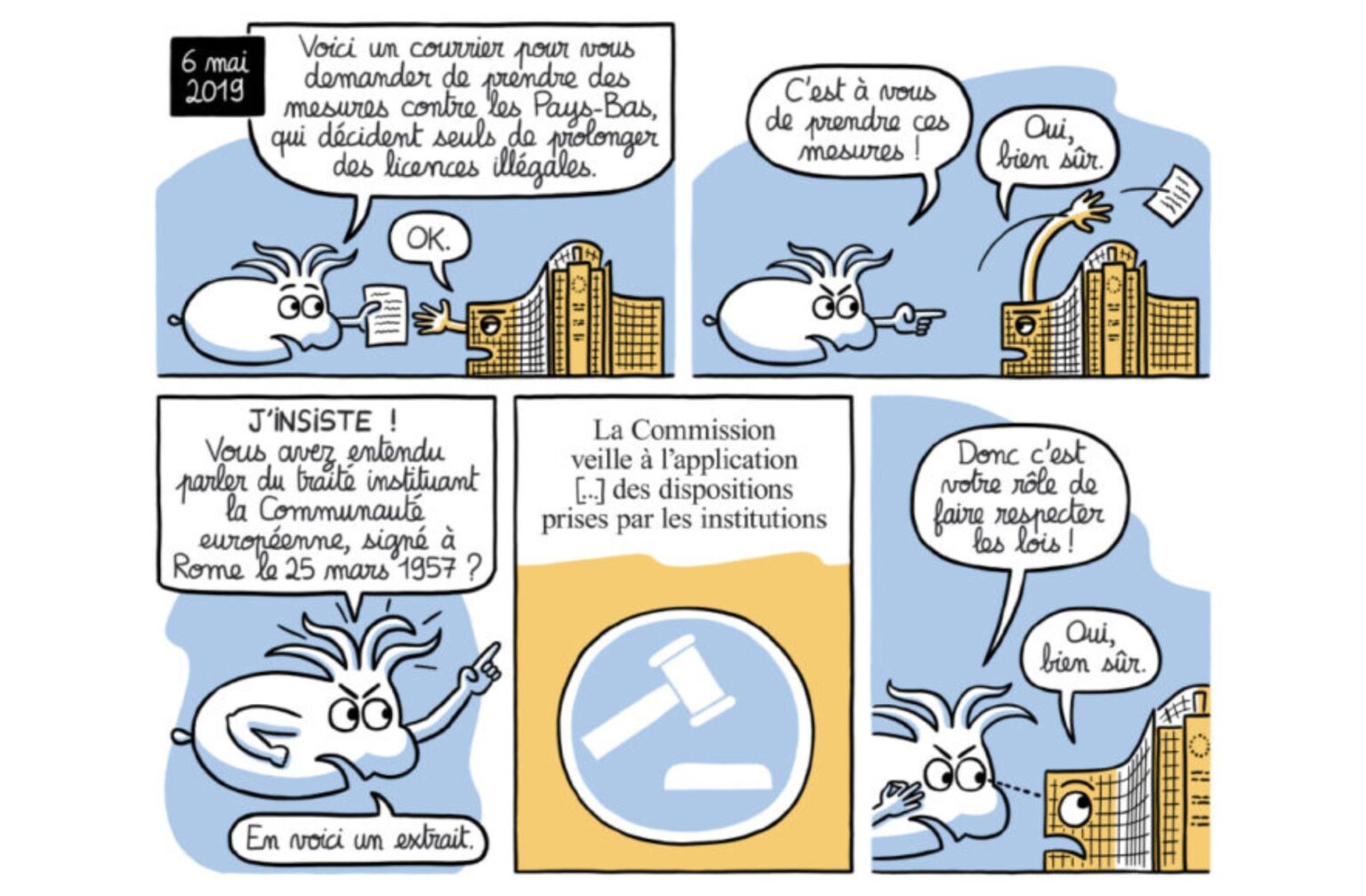 Fraud who can!  The ecological and educational cartoon that puts electric fishing out of action