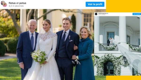 Se marier à la Maison-Blanche, le luxe ultime de la petite-fille du président, Naomi Biden