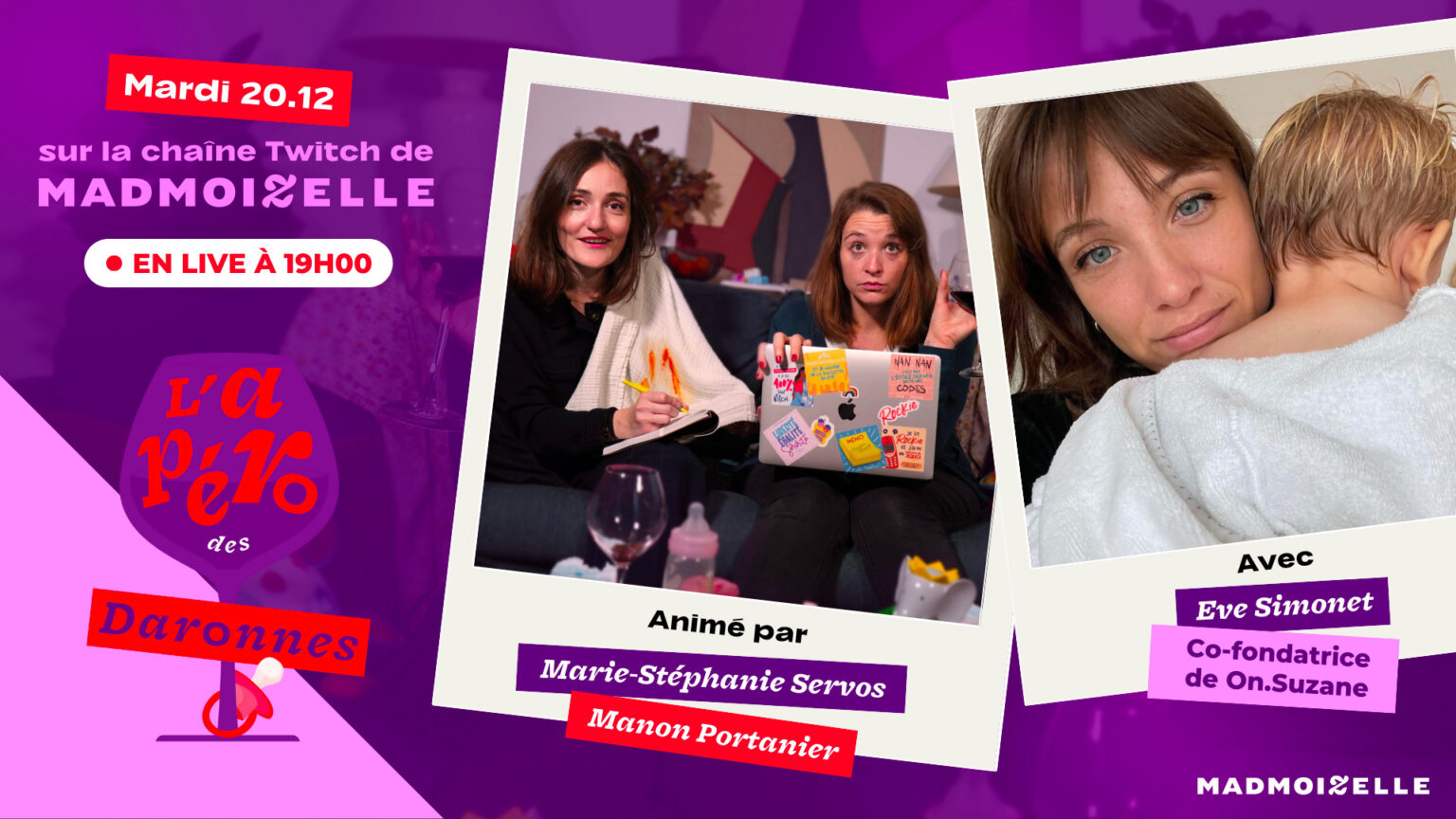 Join us tonight at 7pm on Twitch with Eve Simonet!