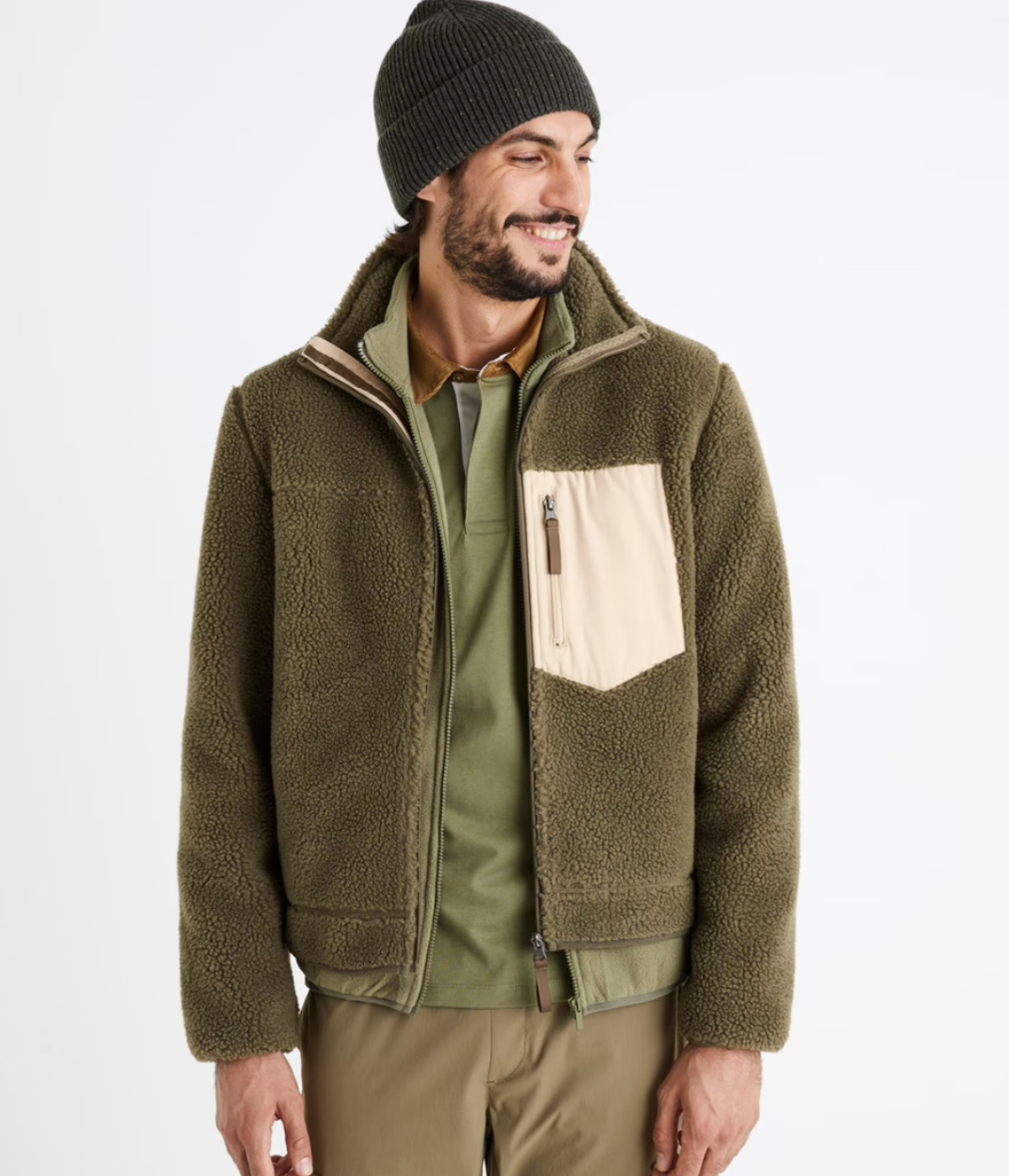 Doudoune sherpa outlet homme