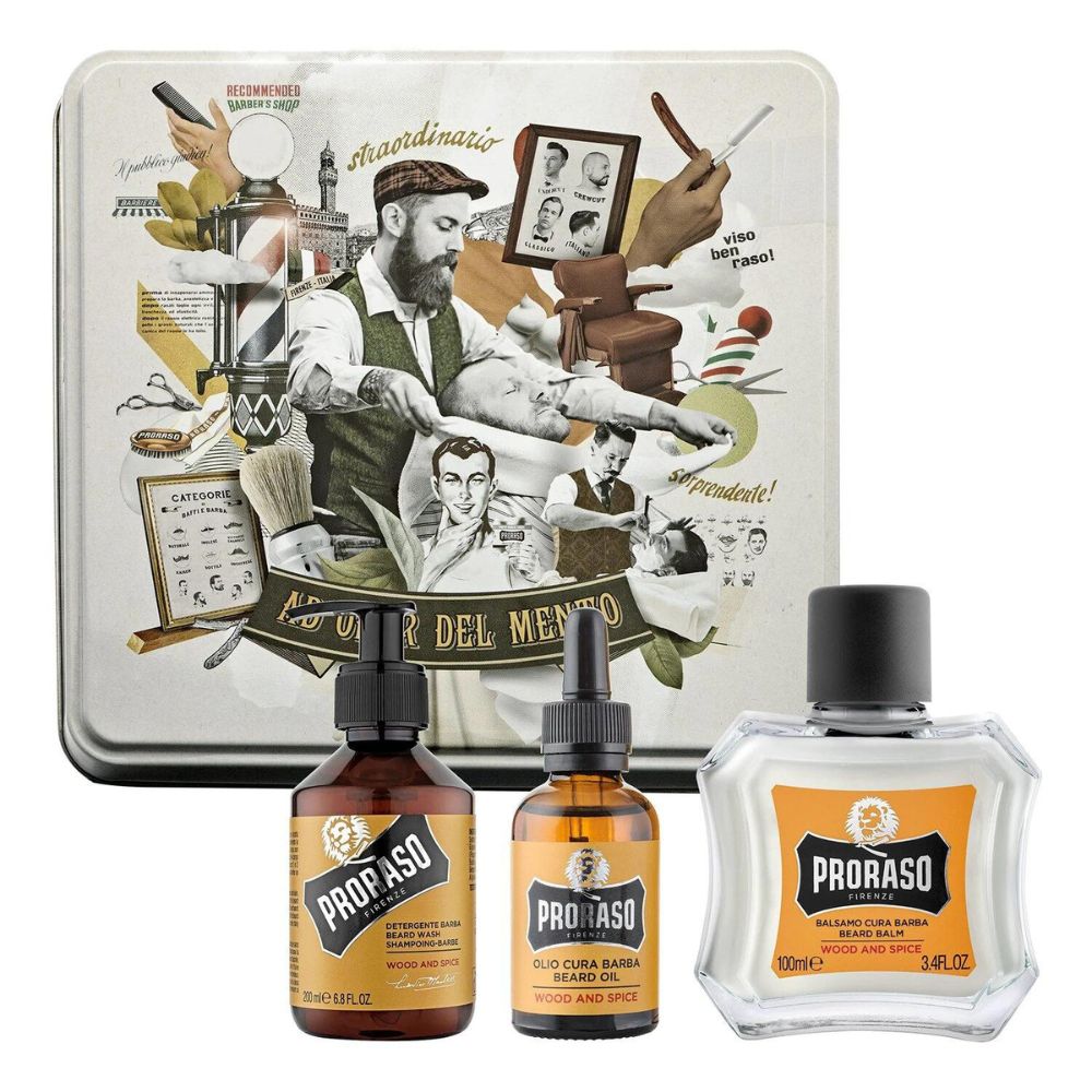 COFFRET BARBE WOOD & SPICE