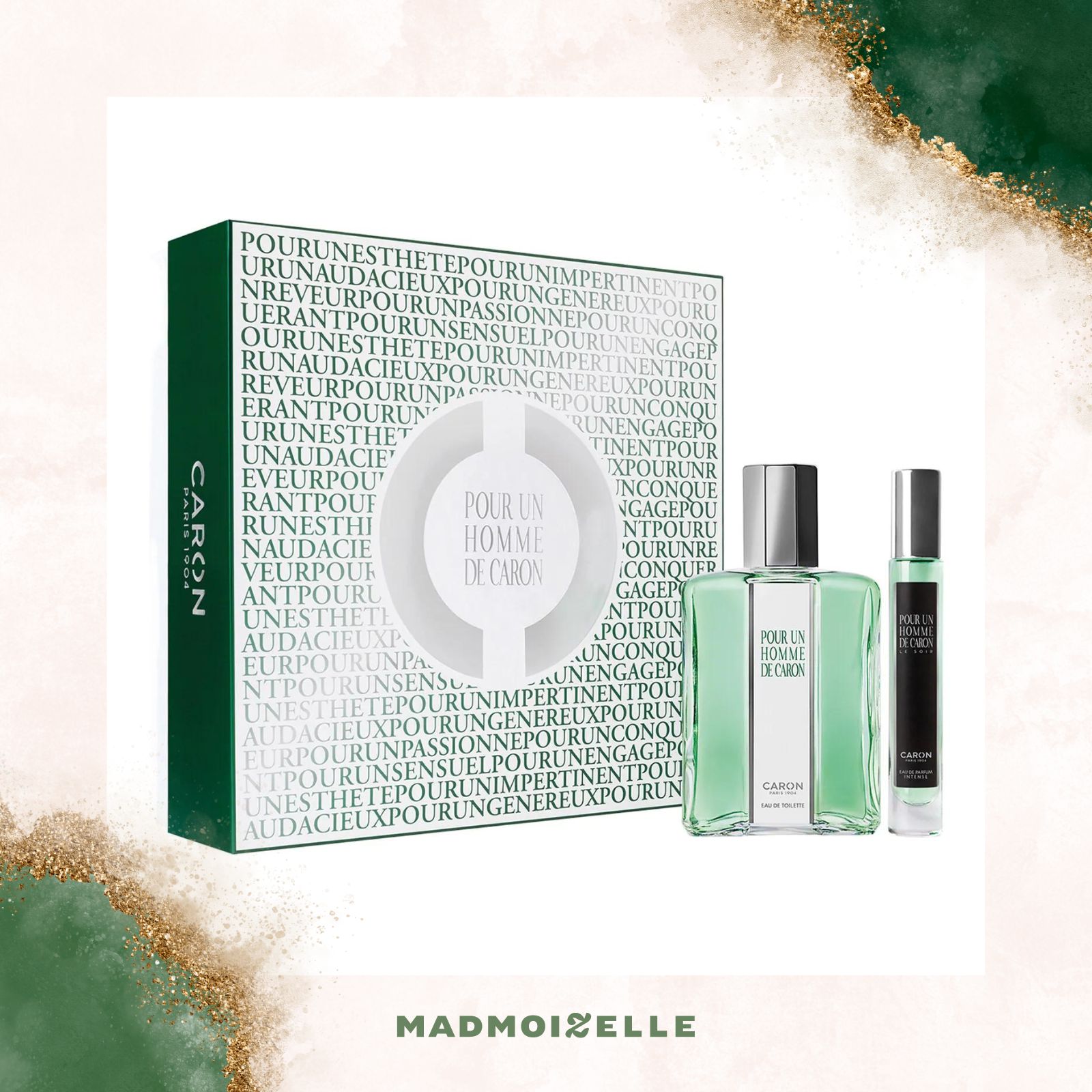 Coffret Noël Pour un homme de Caron — 99 € Coffret Noël Pour un homme de Caron — 99 €