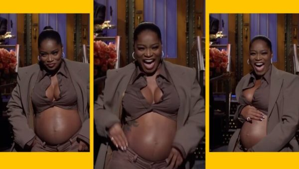 Keke Palmer a confirmé sa grossesse en plein SNL