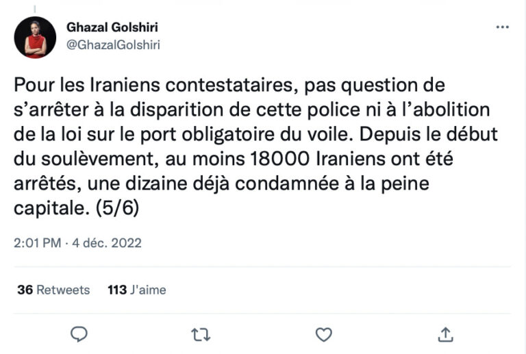 Iran announces the end of the moral police, activists call for caution Iran announces the end of the moral police, activists call for caution