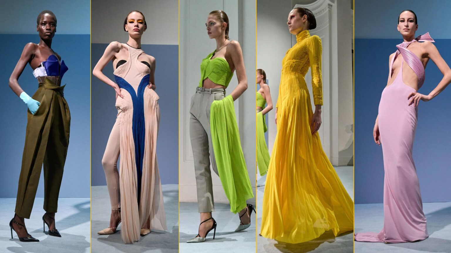 Folds by Haider Ackermann for Jean Paul Gaultier Folds by Haider Ackermann for Jean Paul Gaultier