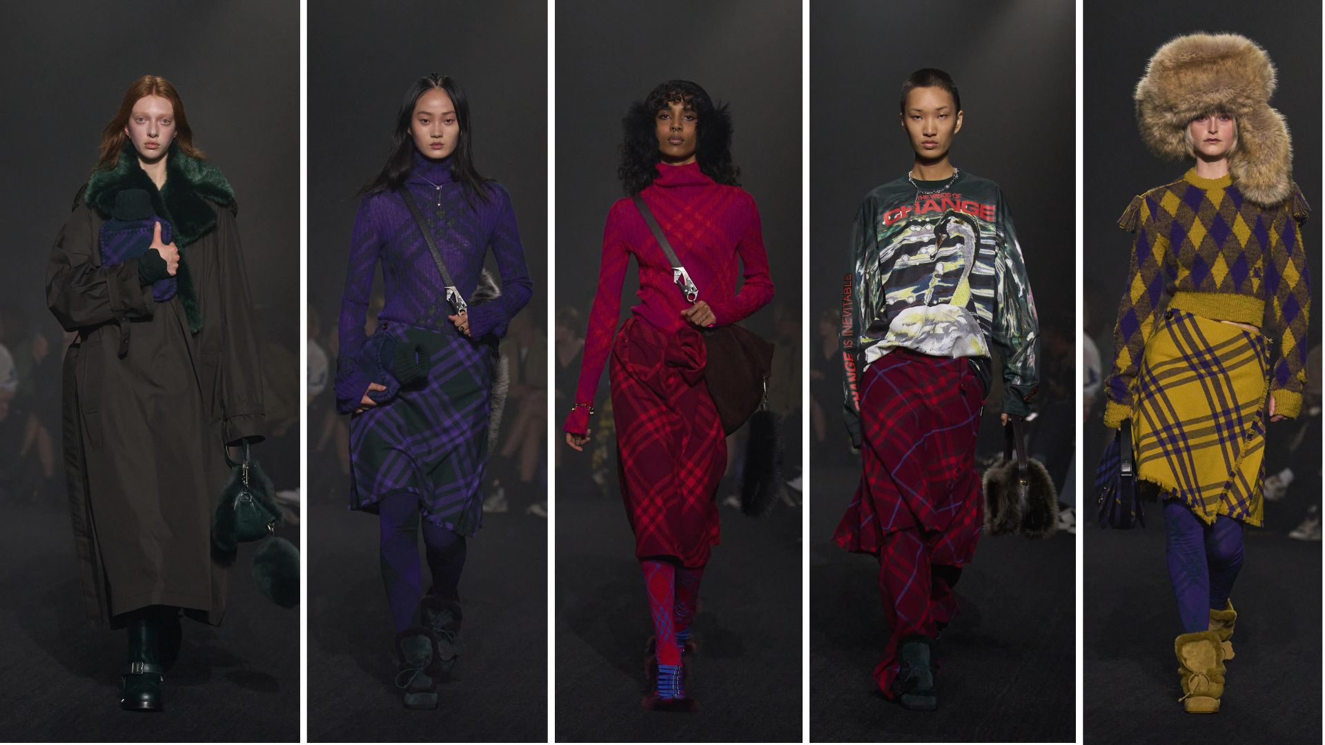 Défilé Burberry automne-hiver 2023-2024 par Daniel Lee