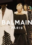 Défilé Balmain automne-hiver 2023-2024 // Source : Capture d'écran YouTube