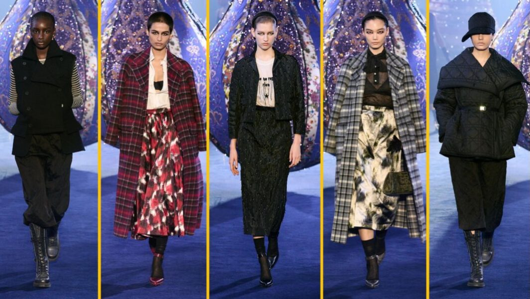 Catherine Dior, Juliette Gréco et Edith Piaf sont les 3 muses du défilé Dior automne-hiver 2023-2024 // Source : Instagram de Dior