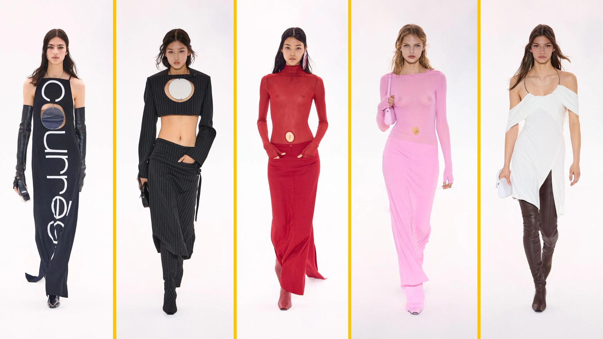 Défilé Courrèges automne-hiver 2023-2024 par Nicolas di Felice // Source : Courtesy of Courrèges