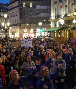 On était à la marche de nuit en non-mixité, on vous raconte // Source : Gabrielle Trottmann