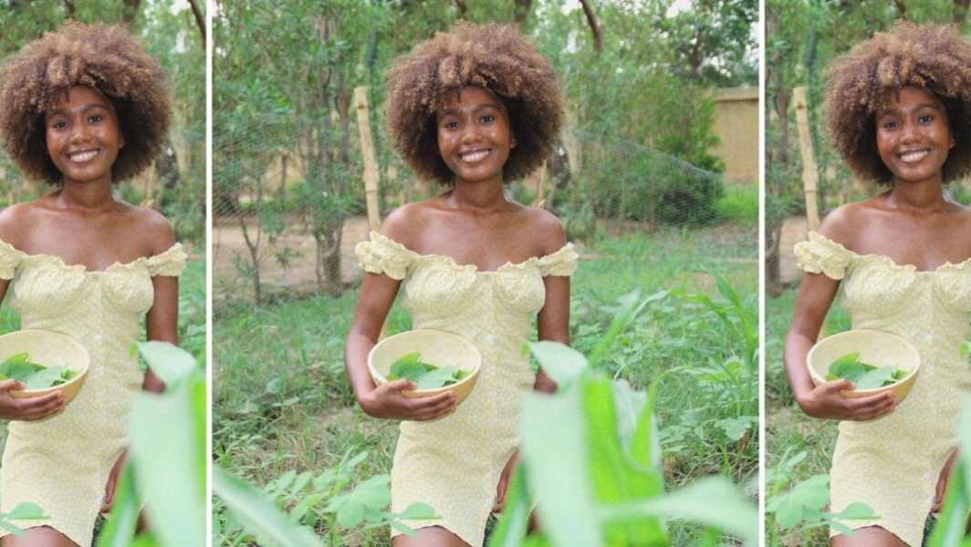 Sur Instagram, l'influenceuse Aimée Renault alias @coolestgirlsaregreen partage sa vie et ses astuces pour le climat et la justice sociale, la seconde main et la mode durable, et la nourriture vegan // Source : Capture d'écran Instagram