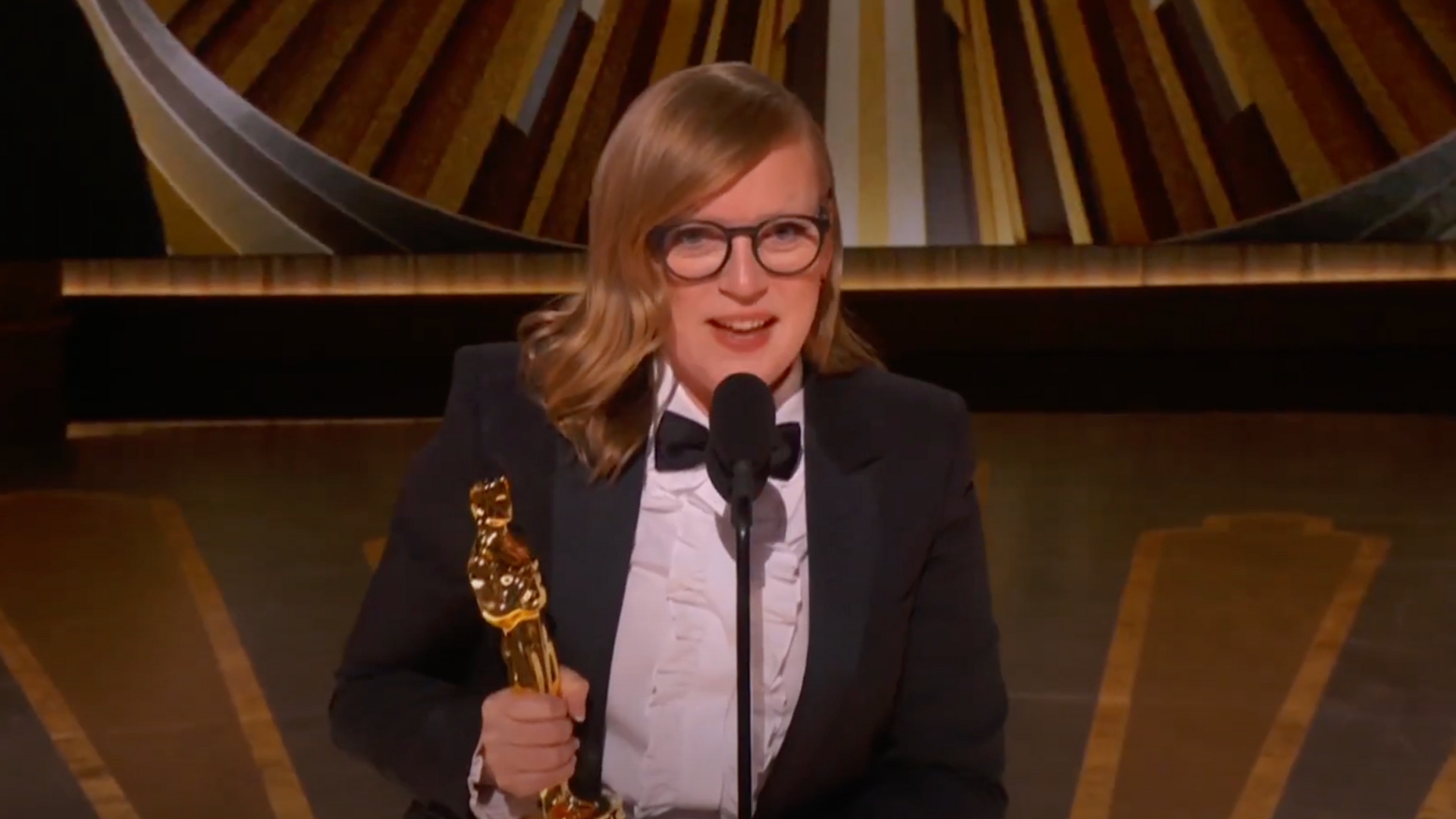 Sarah Polley aux Oscars // Source : Canal+