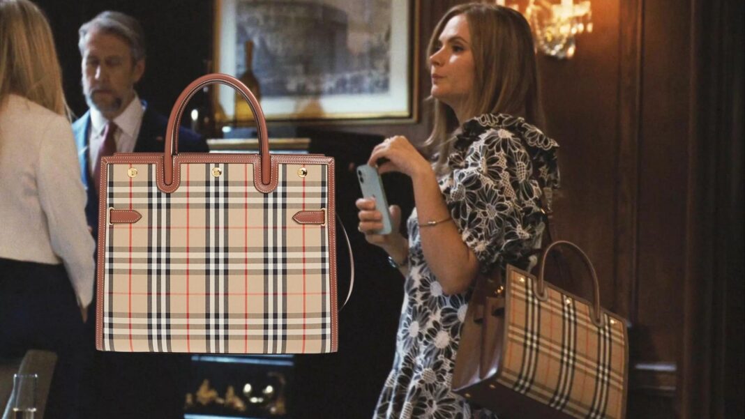 Dans la s rie Succession ce sac Burberry incarne la diff rence