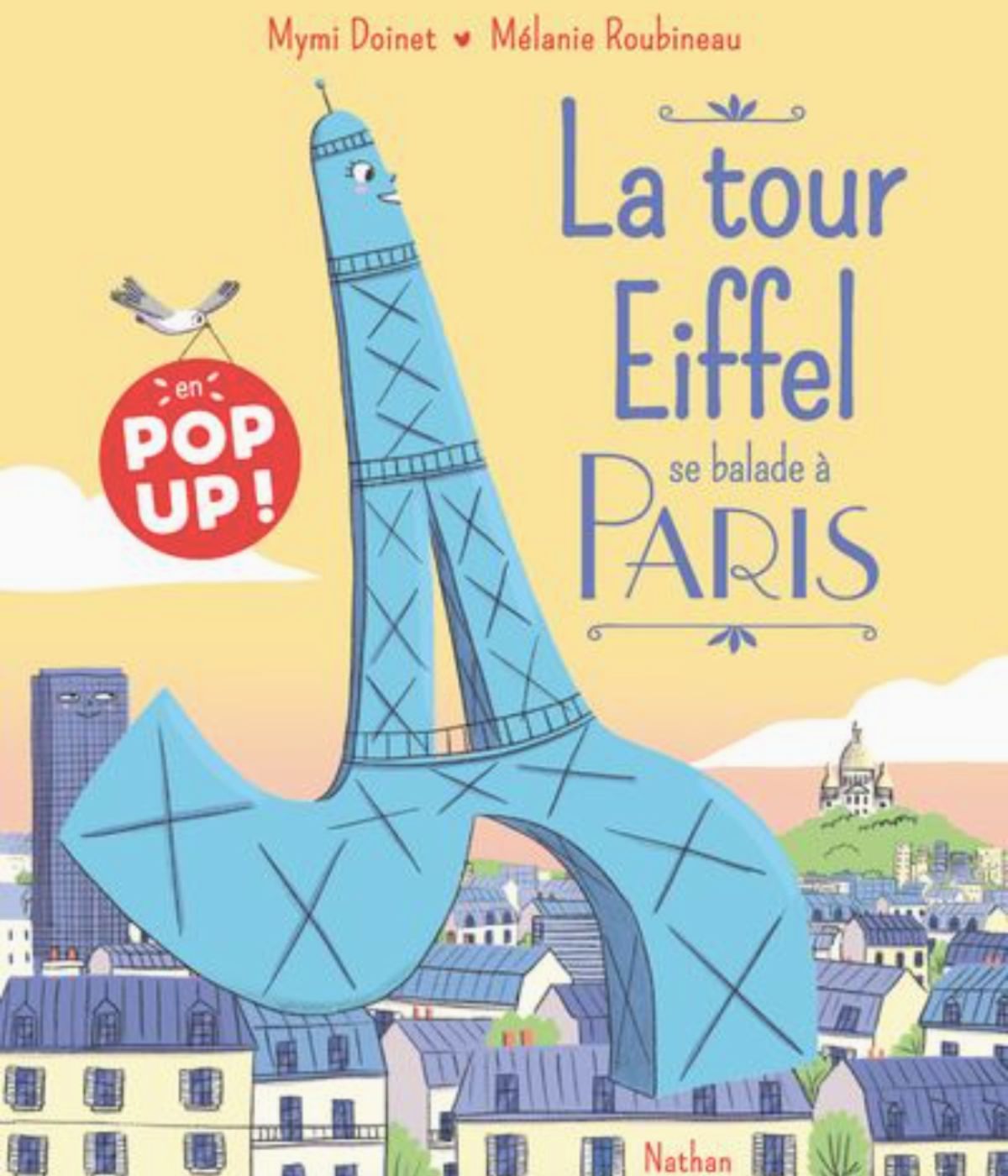 La Tour Eiffel se balade à Paris